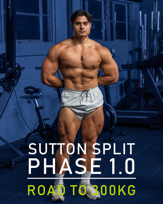 SUTTON SPLIT PHASE 1.0 (ROAD TO 300KG⚡️)